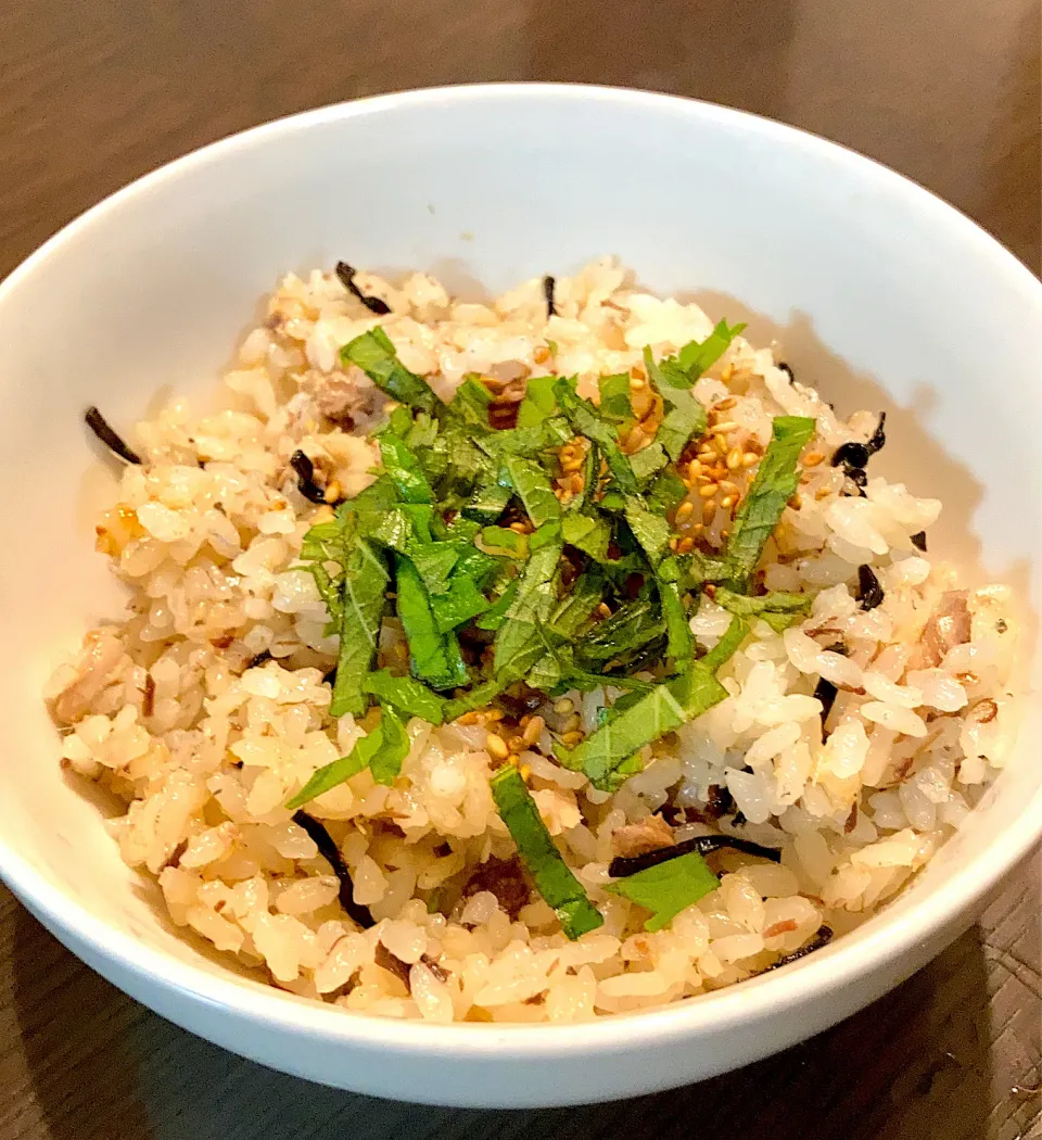 鯖と塩昆布の炊き込みご飯|Kouki Tanabeさん