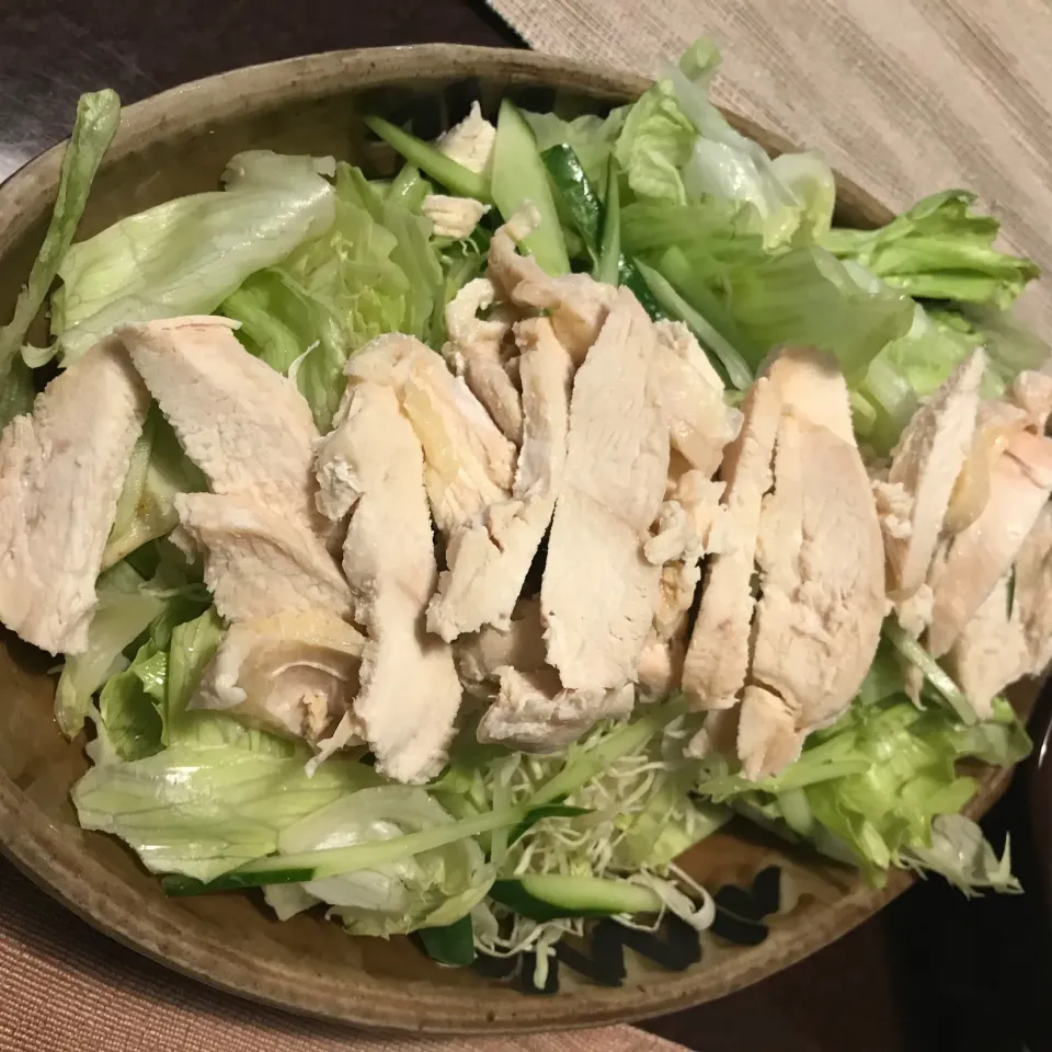 Snapdishの料理写真:チキンサラダ🥗|純さん