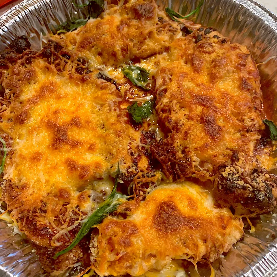 Baked Chicken Parmigiana|🌺IAnneさん