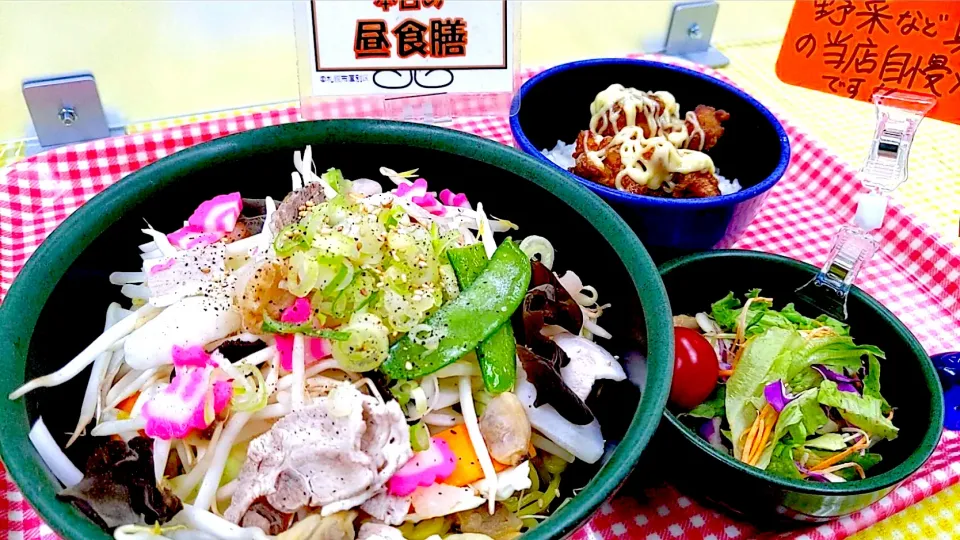 厚別ちゃんぽん麺・ミニ唐揚げ丼セット|nyama1さん