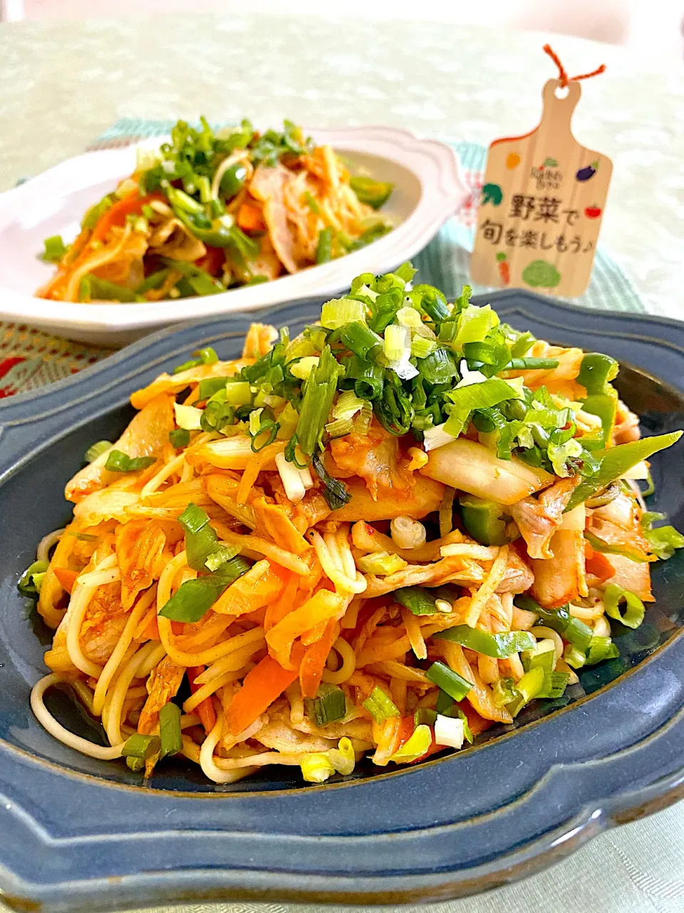 低糖質麺deキムチ焼きそば|ぽっちさん