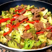 Snapdishの料理写真:Stir fry beef with Broccoli|Nerisaさん