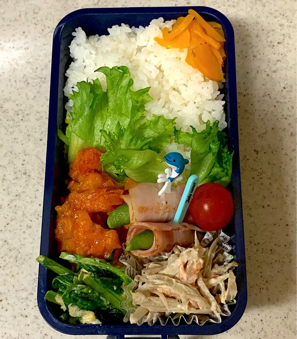 Snapdishの料理写真:エビチリ弁当|besさん