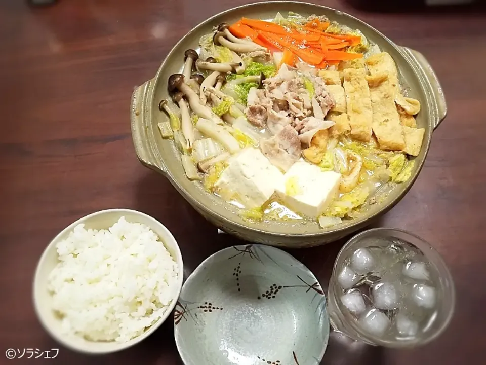 12/21の晩ご飯だよ(*^^*)
過去の料理をアップします笑|ソラシェフさん