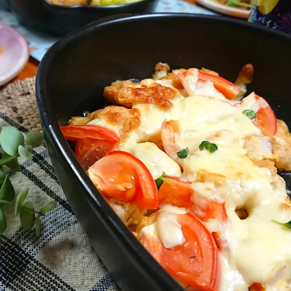 鶏肉のトマトチーズ焼き|とまと🍅さん