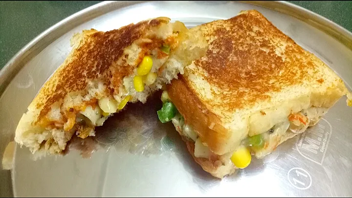 Macaroni Corn Sandwich|Sai Lasyaさん