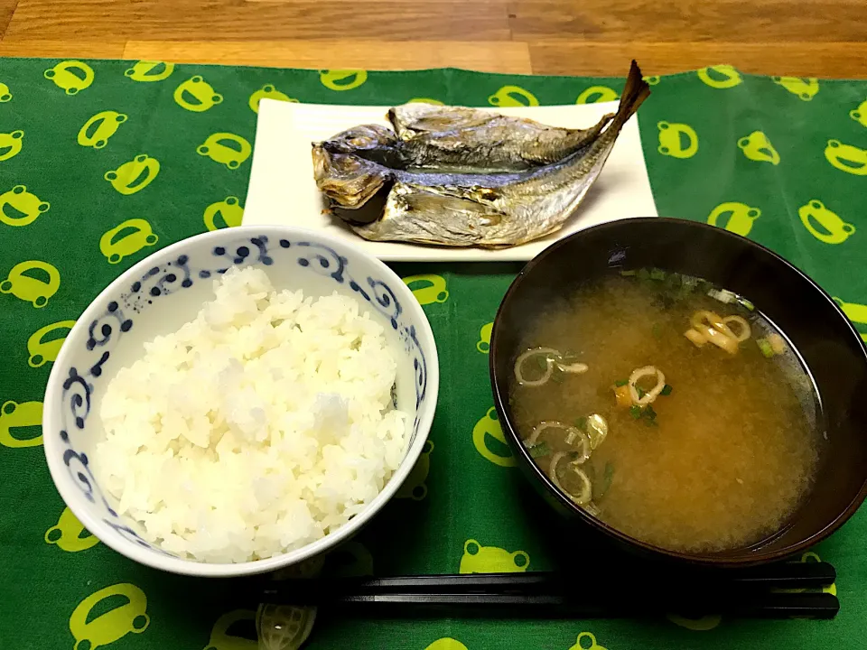 鯵の開き定食|morimi32さん