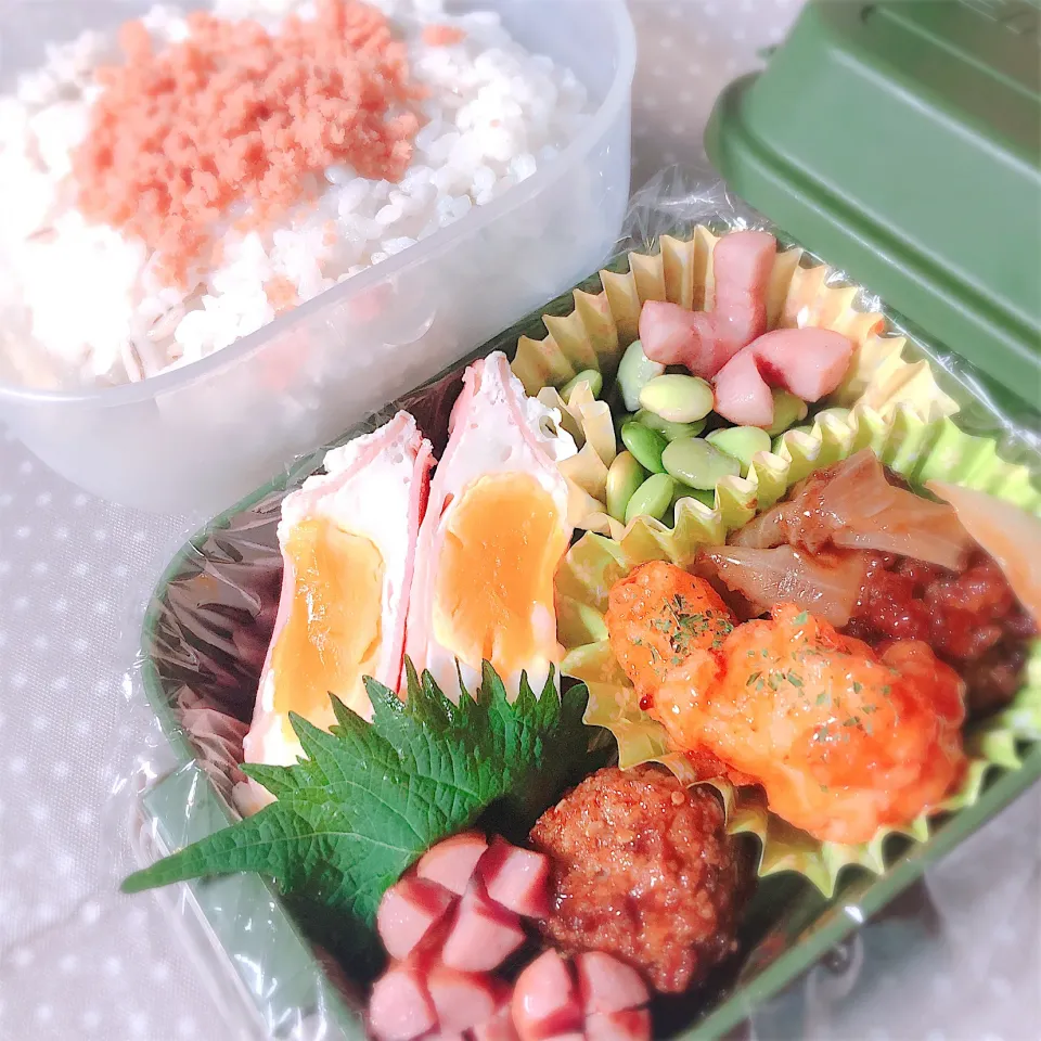 本日のお弁当＊2020.8.15＊旦那お弁当⚑*ﾟ|ぁゃ🍃さん