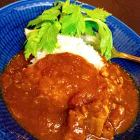 Snapdishの料理写真:牛すじカレー|joyrideさん