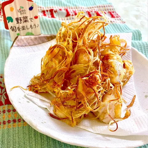 「ごぼう」を使ってみたSnapdishの料理・レシピ写真:サクサク☆パリパリ☆ごぼうとり天