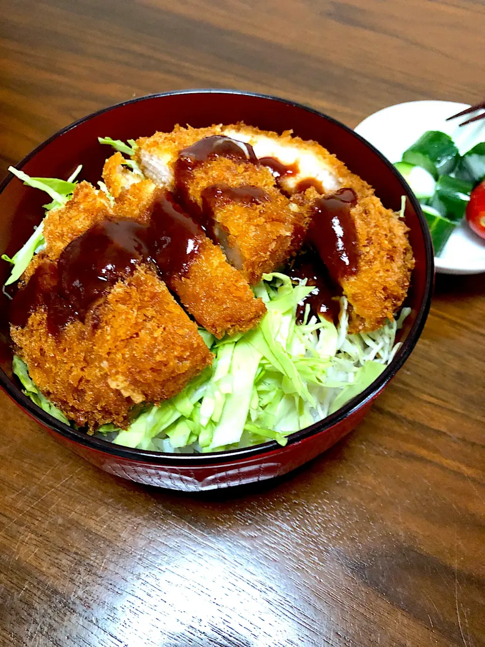 Snapdishの料理写真:がっつりカツ丼|まるさん