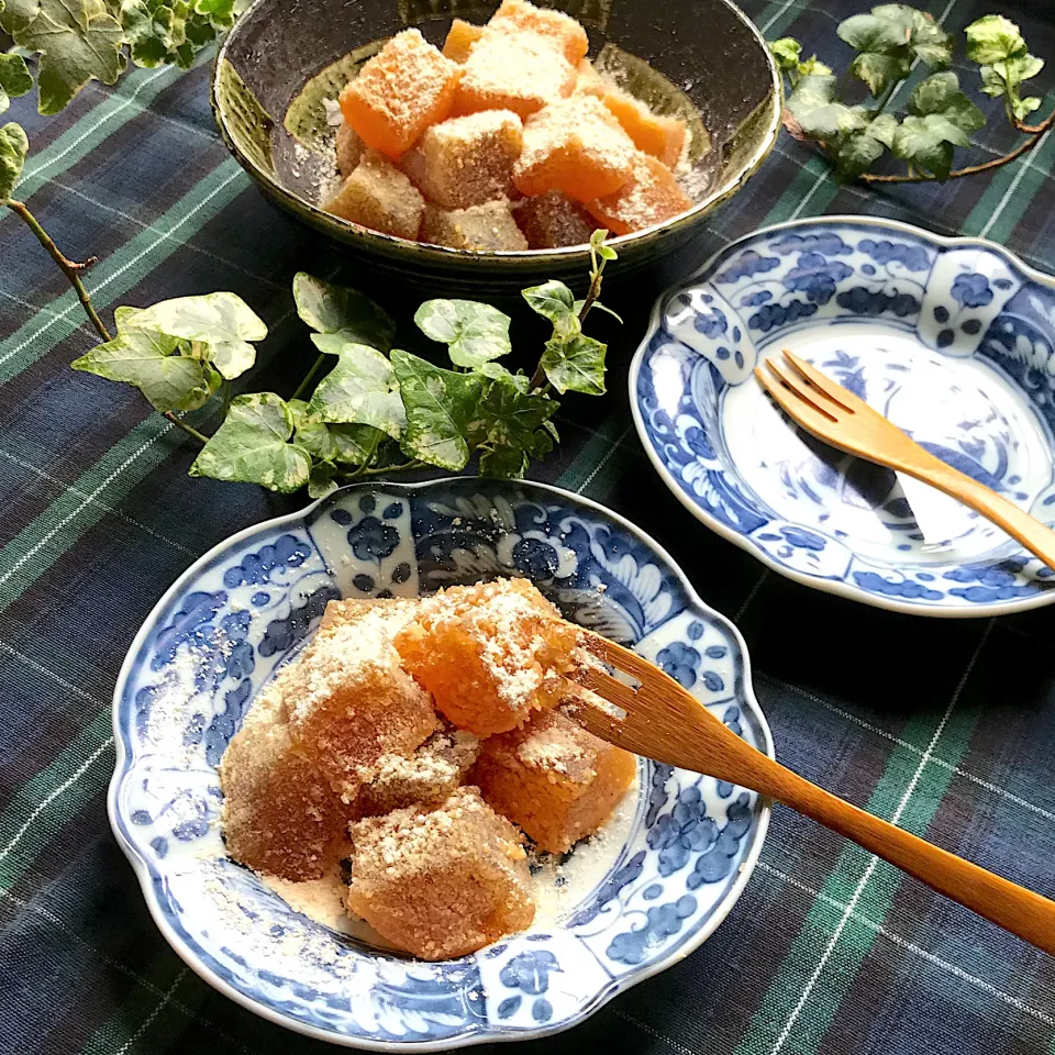 本日の口福🍵ぷるんふるん♬わらび餅🍵|Hollyさん