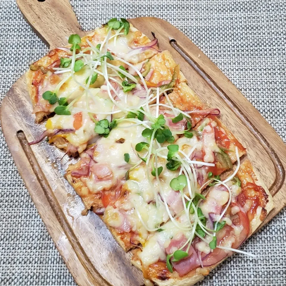 罪のないピザ🍕😋🍴💕|Rikaさん