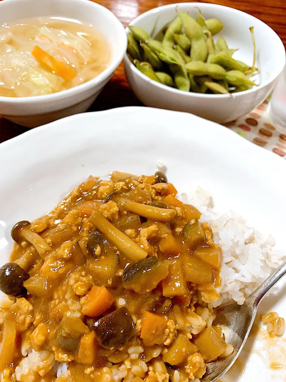 Snapdishの料理写真:和風カレー🍛|えみちさん