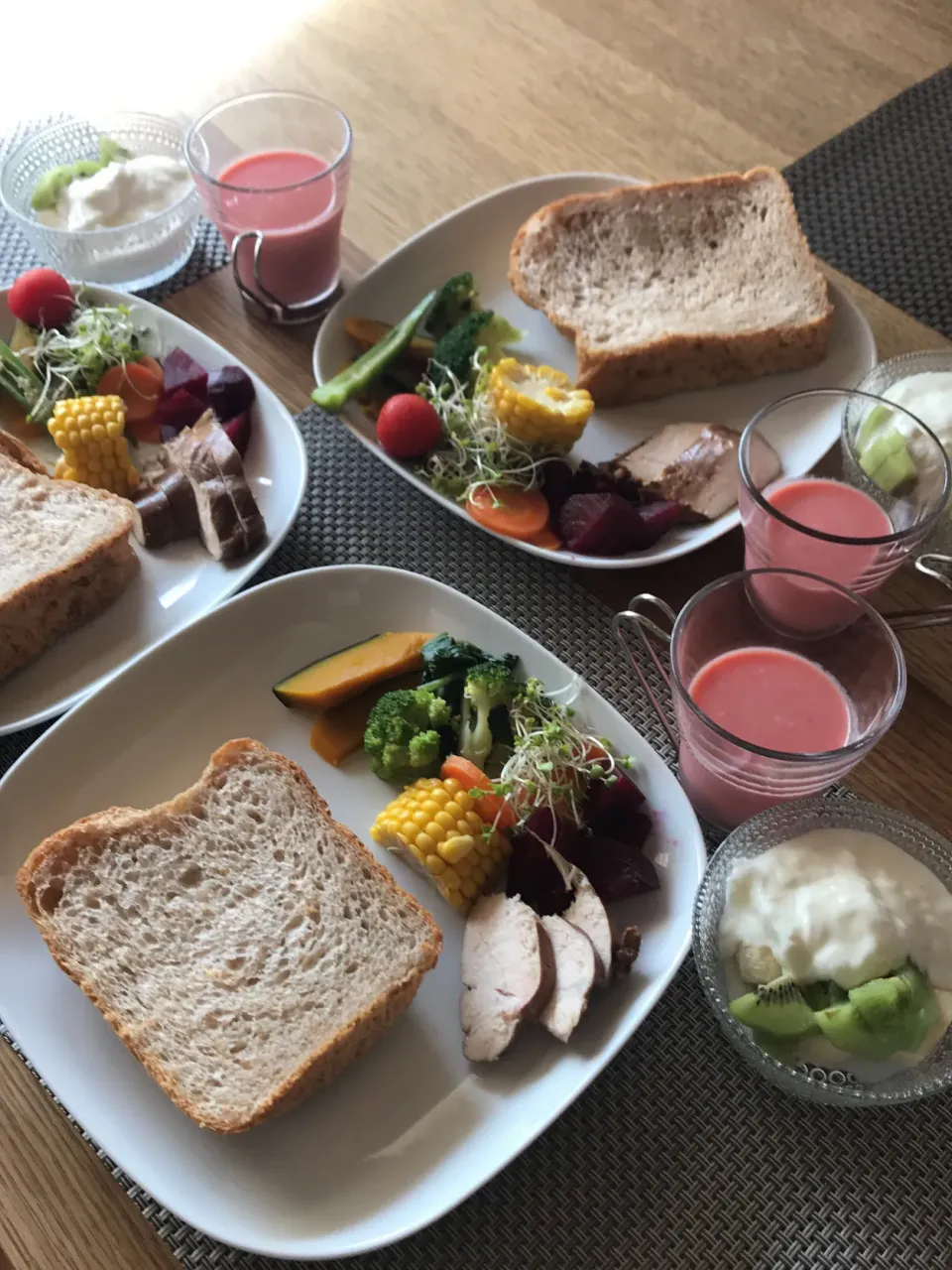 Snapdishの料理写真:休日の朝食|tomopiさん