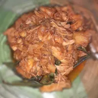 Snapdishの料理写真:ayam suwir teluk bayut|nunu tiaさん