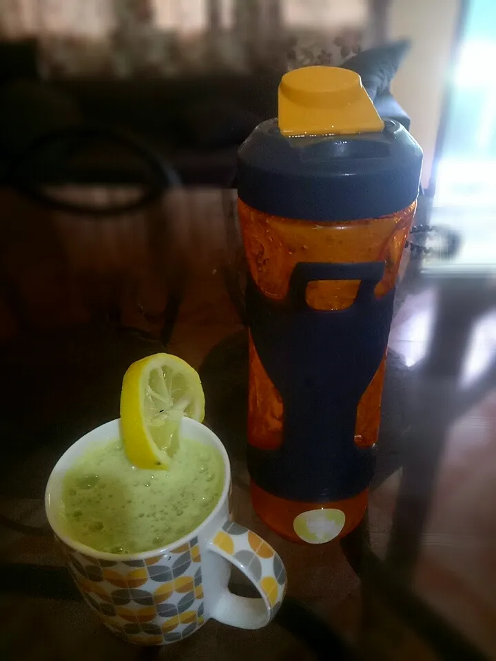 Snapdishの料理写真:Morning smoothie
Pineapple, cucumber, ginger and lemon|Radha Krishnaさん