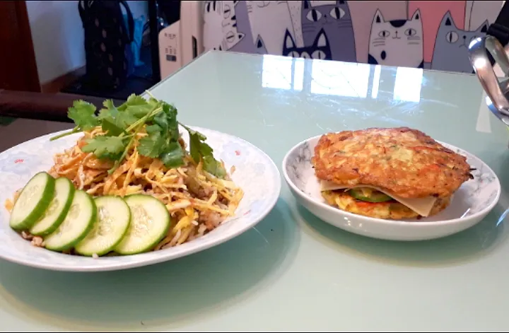 my lunch lamb briyani rice with burger rice|Tari Kitchenさん