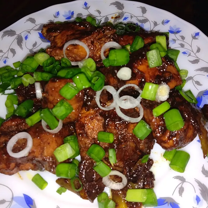 soy sauce and pepper chicken|Kittyさん