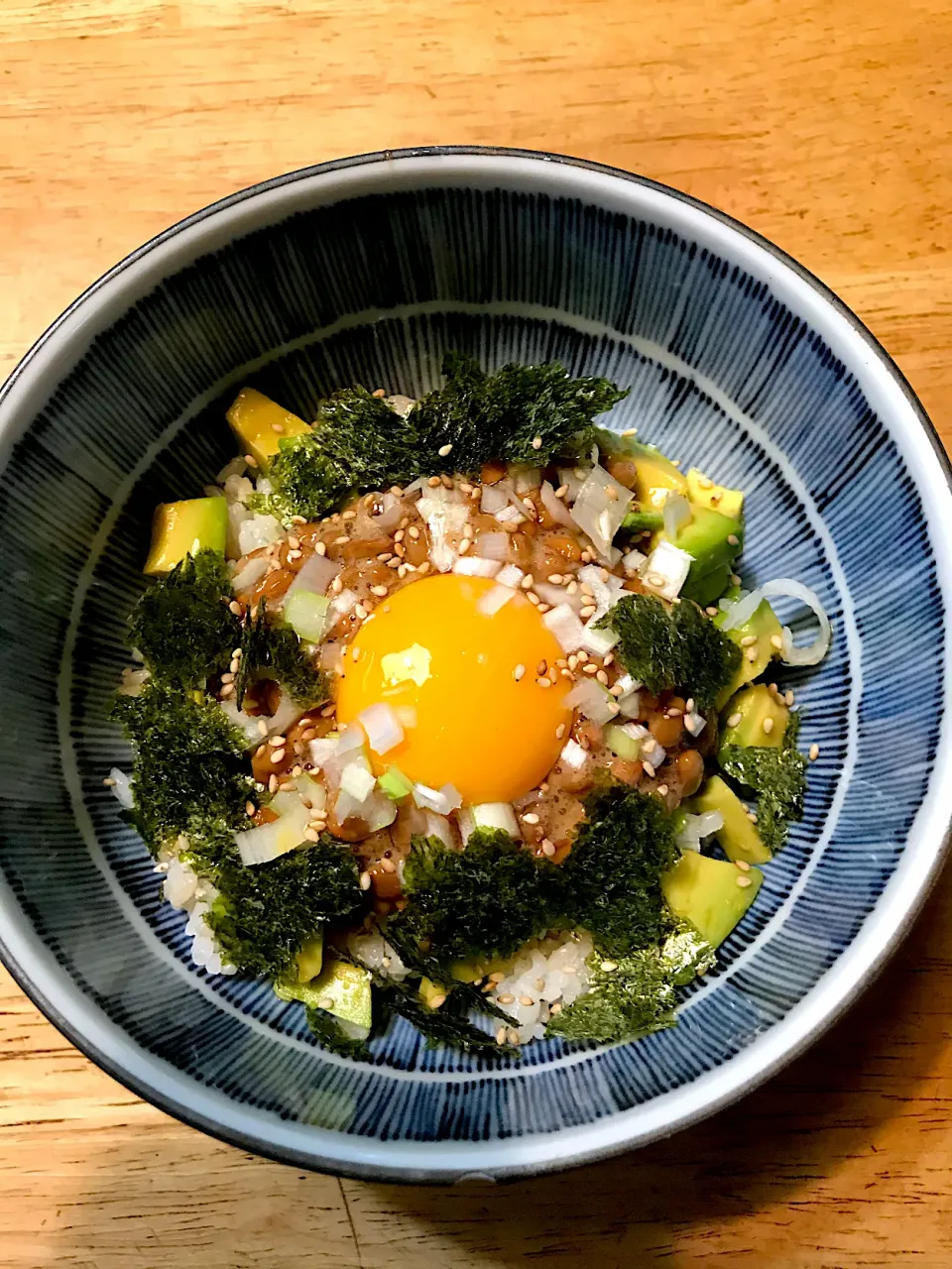 アボガド納豆丼|シャミさん