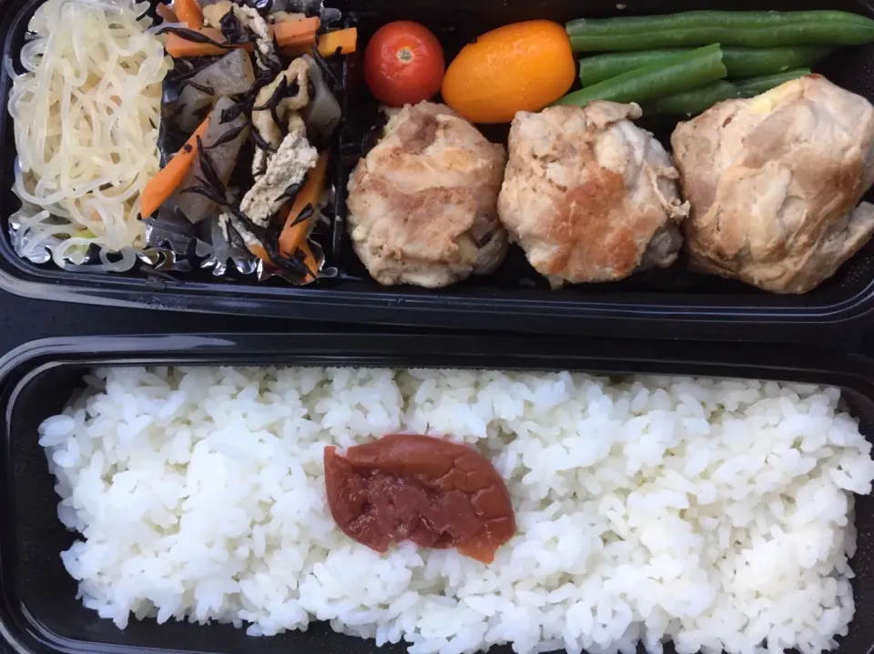 Snapdishの料理写真:弁当　じゃがいも肉巻き|ssssskkkkkさん