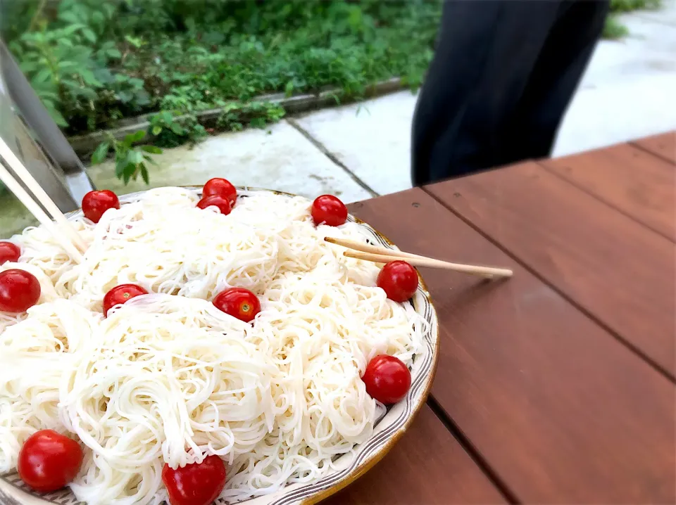 Snapdishの料理写真:素麺流しその…2|けんママさん