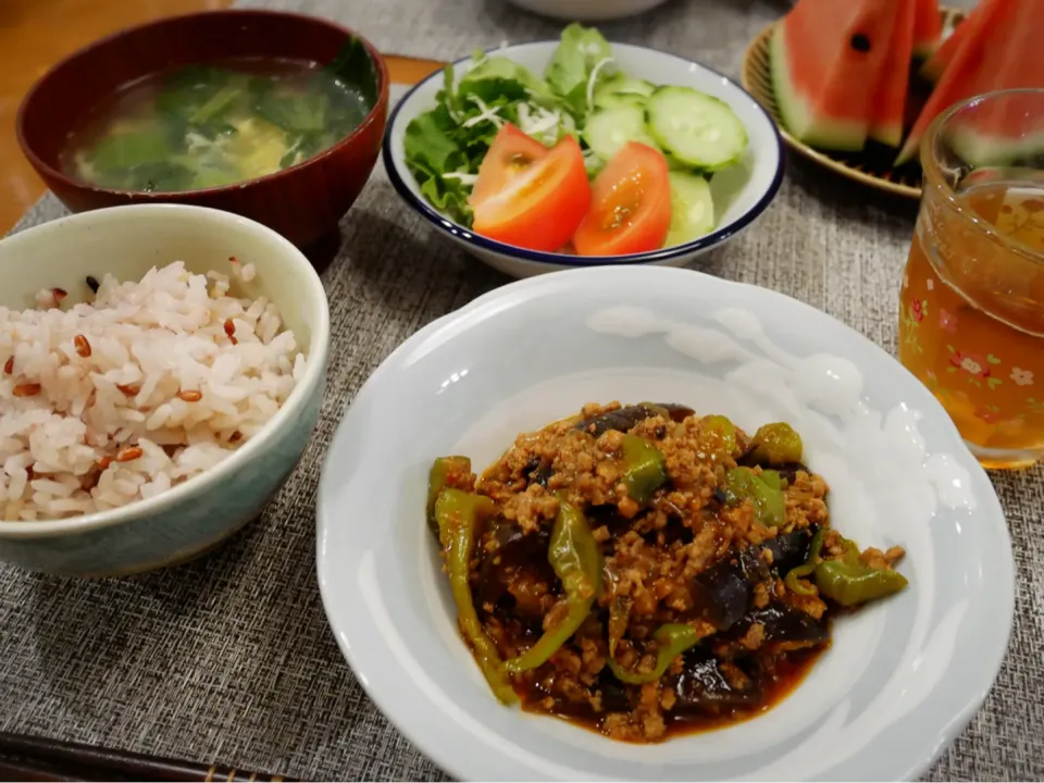 20/08/13 夕飯♪ 麻婆茄子|ikukoさん