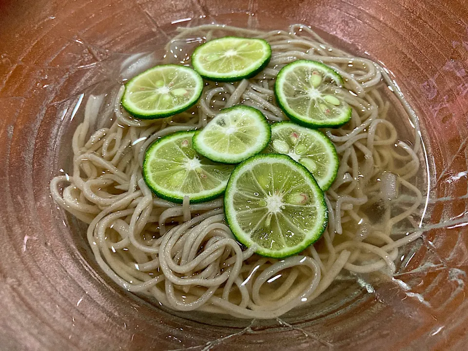 夏のLunch スダチ蕎麦|sakuramochiさん