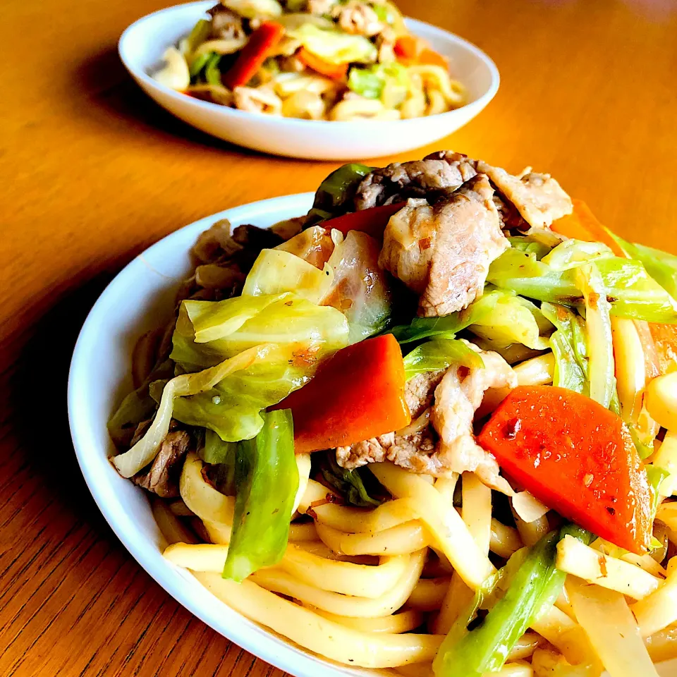 Snapdishの料理写真:＊焼きうどん|つなもんさん