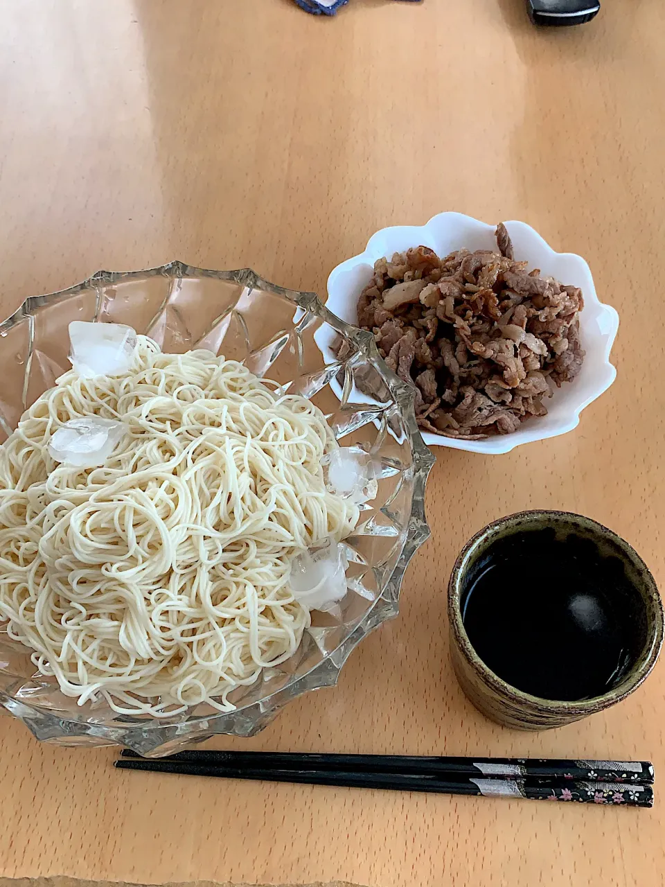 【脳死メニュー】素麺&すき焼き風焼肉|G0MAさん