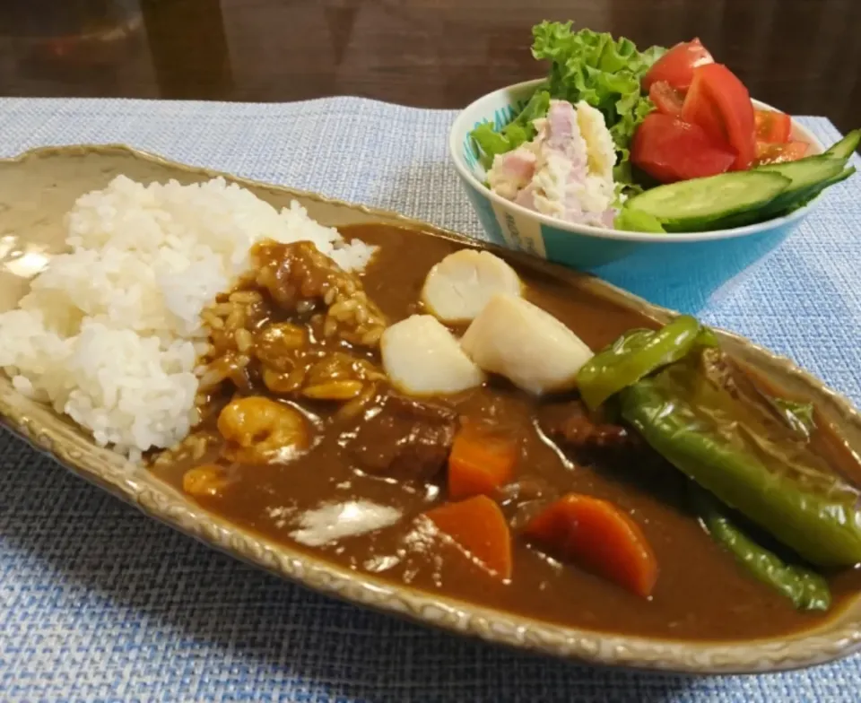 夏はカレーライス(*^^*)|しーPaPaさん