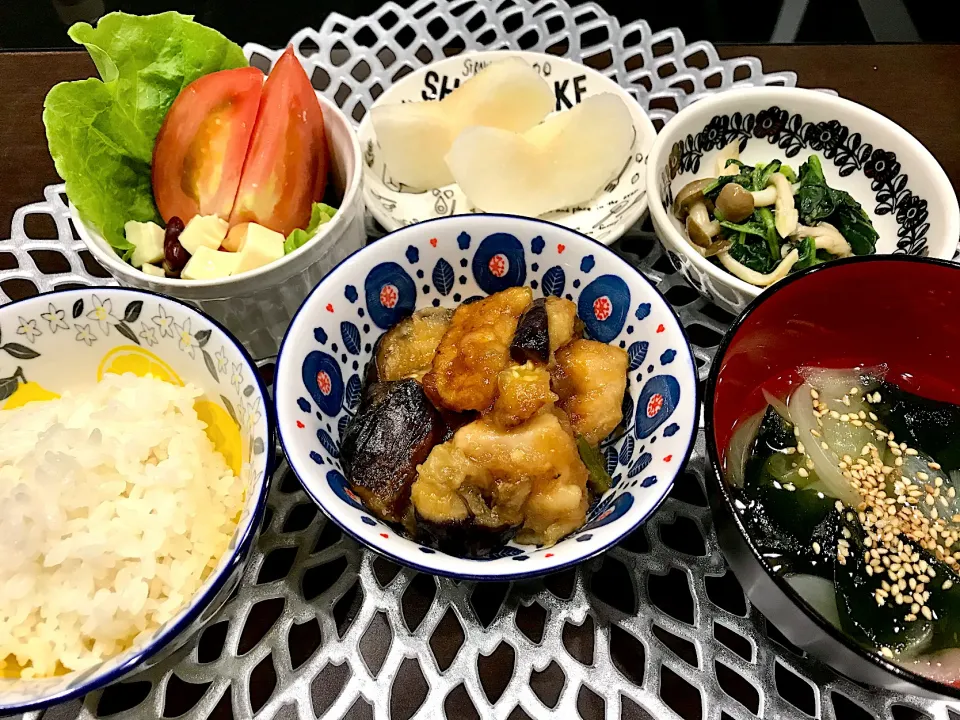 鶏ももとナスのみぞれ煮|Aさん