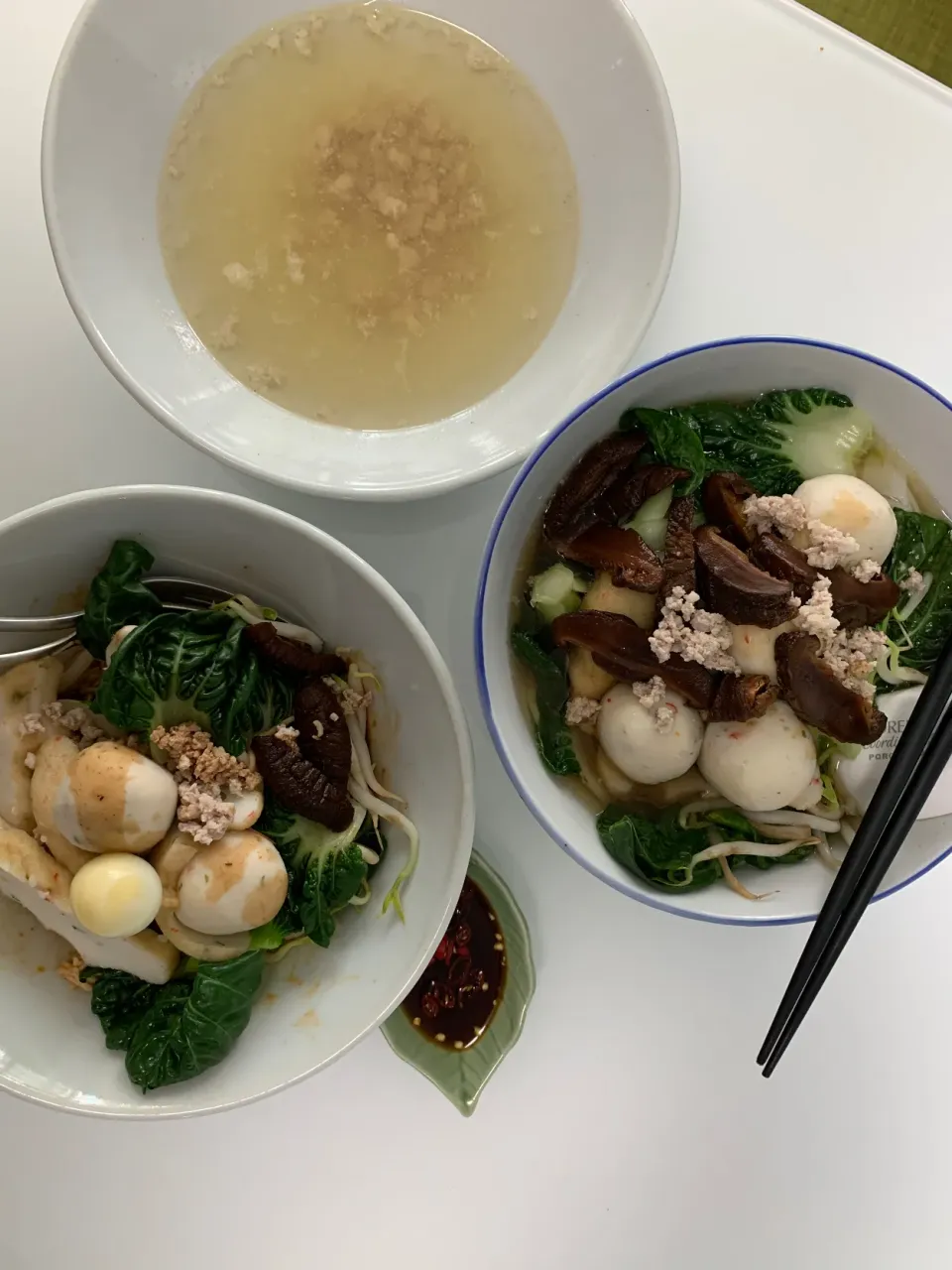 Fishball noodle, dry and soup|Ong Sor Fernさん