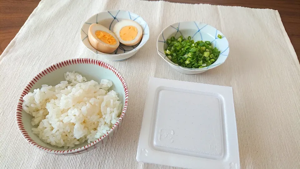 納豆ご飯
味付け卵|oneiさん