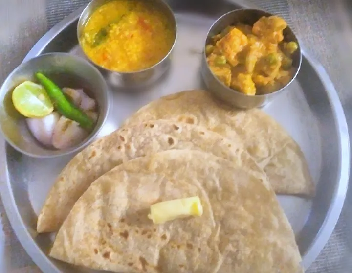 chapati with Dallas mutter paneer|Ram Ramさん