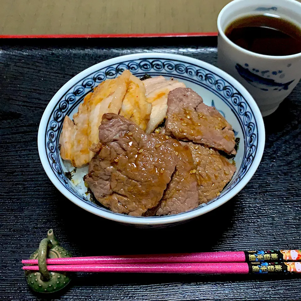 8／17焼肉丼|もんちゃんさん