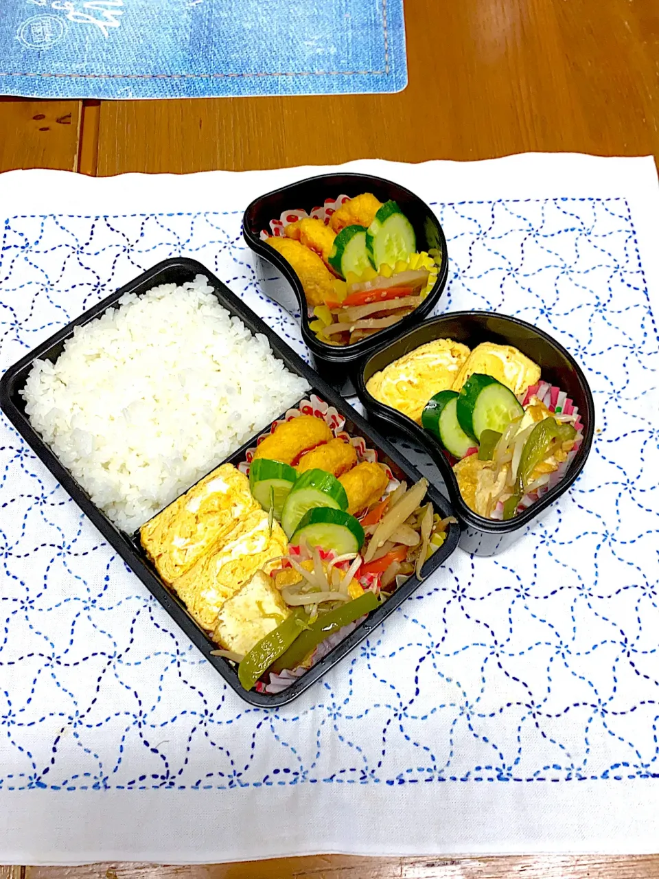 8月18日チキンナゲット弁当|アッキーさん