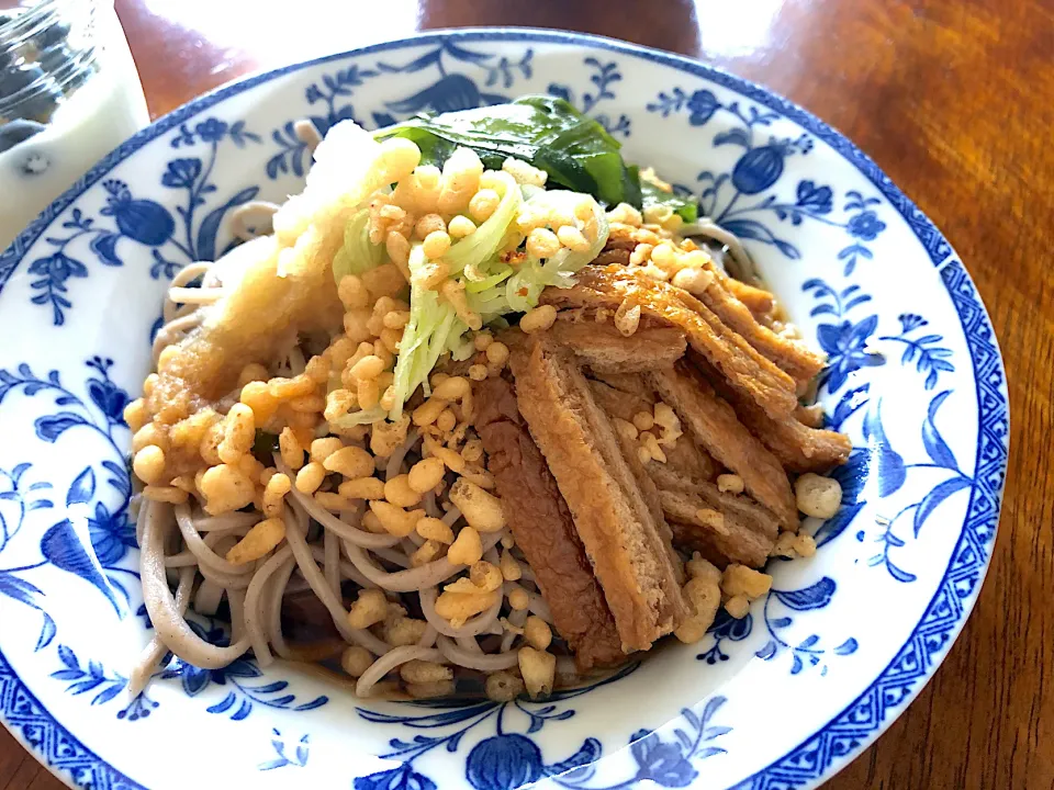 きつねとたぬきとおろしの蕎麦|さんだーさん