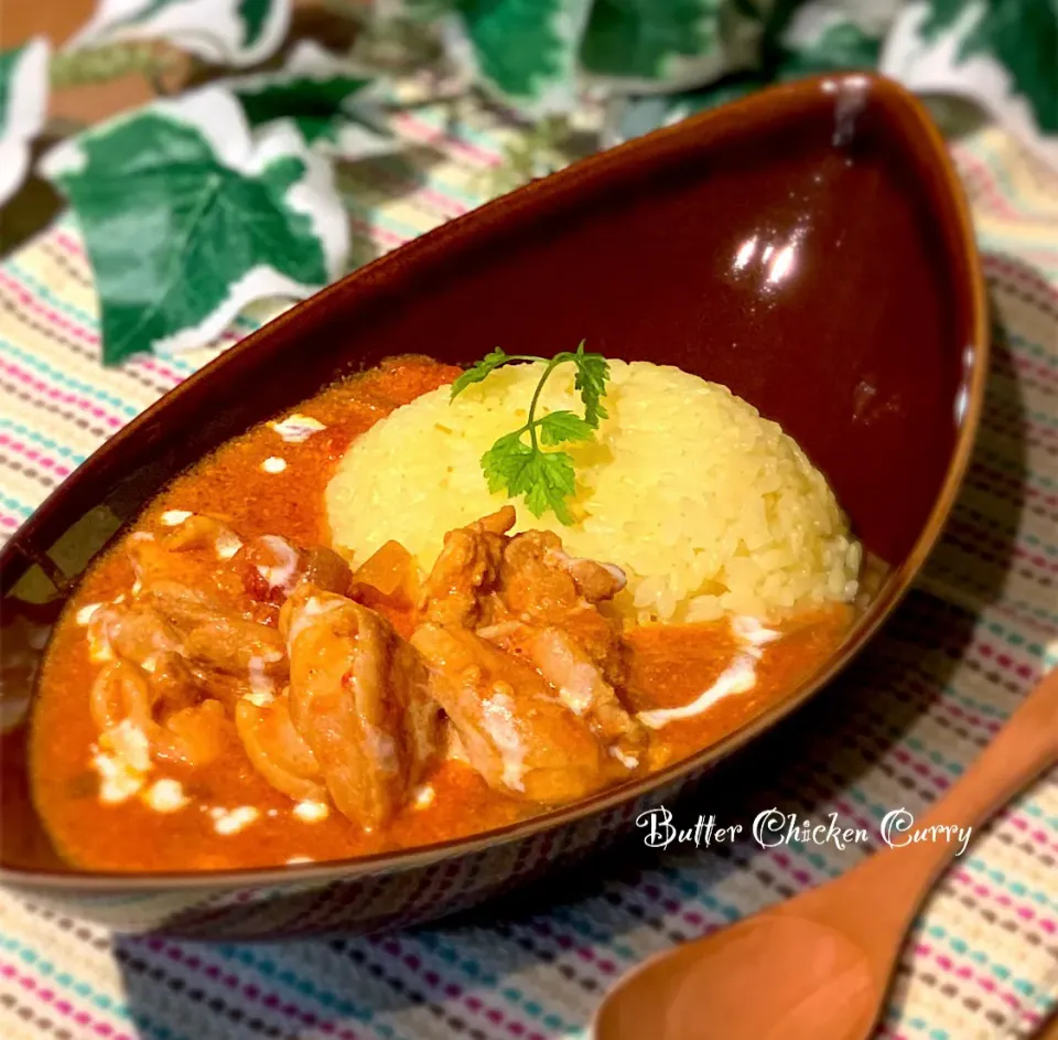 Snapdishの料理写真:バターチキンカレー|あゆさん