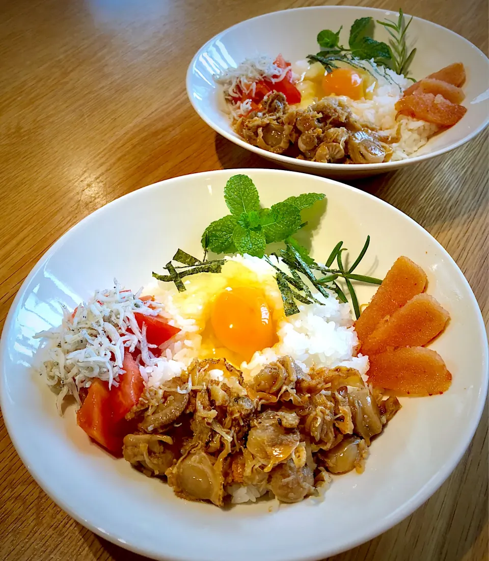 ホタテの佃煮丼|Satomi Sakaueさん