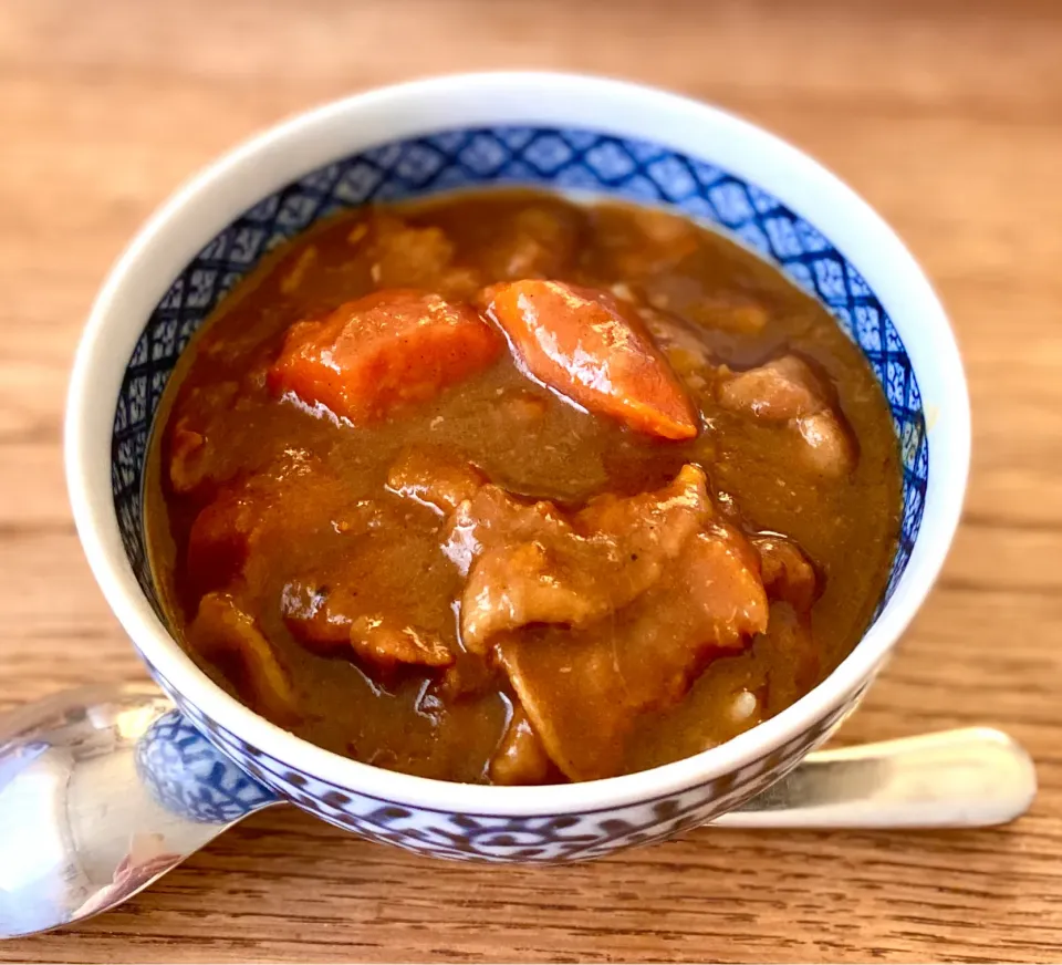 夏カレー丼・・・|ばくあんしゃさん