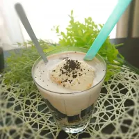 Snapdishの料理写真:カフェオレコーヒーゼリーフロート|k.kさん