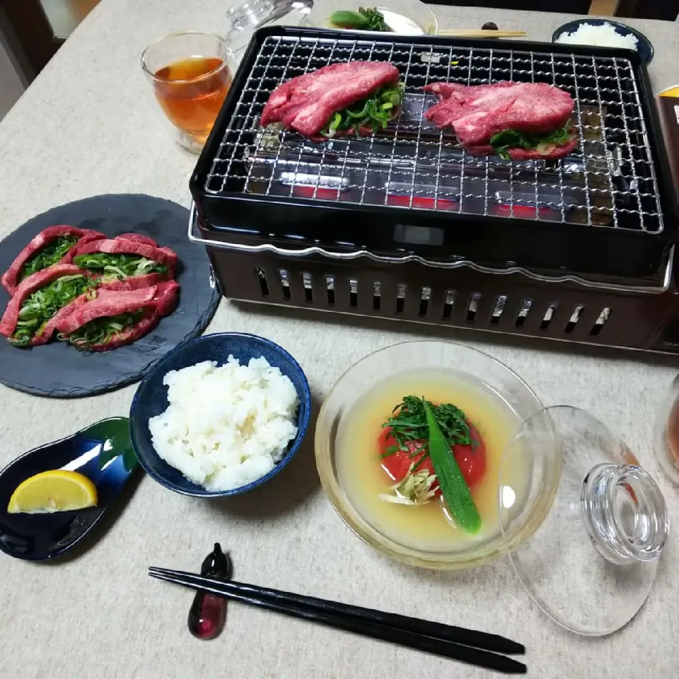 おうち焼肉と冷やし味噌汁|シュワシュワキッチンさん