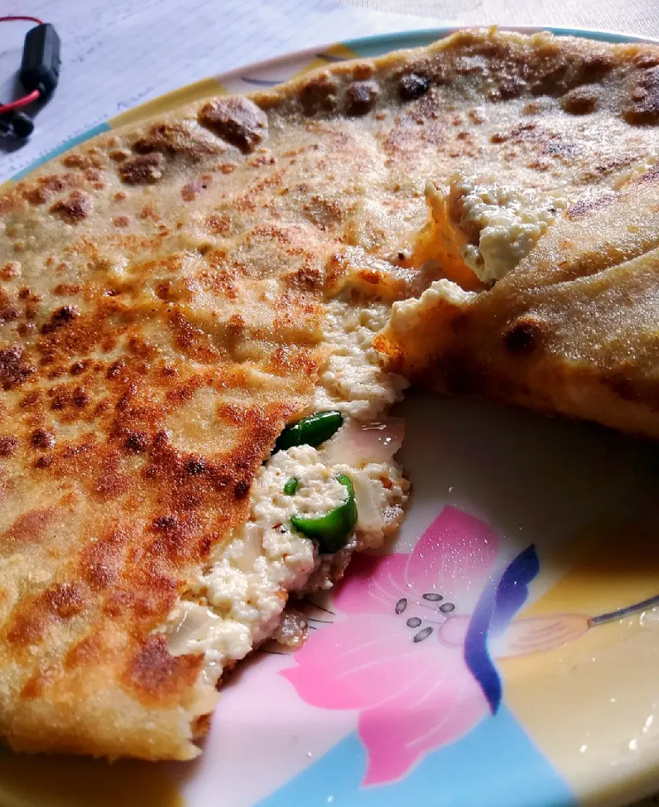 paneer stuffed parathA|IndianHands🙏さん