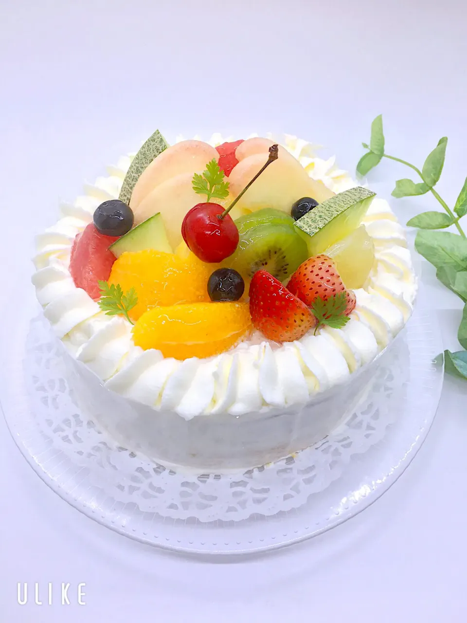 季節のフルーツケーキ🍑🍓🥝🍊です︎💕︎💕|sucreroomさん