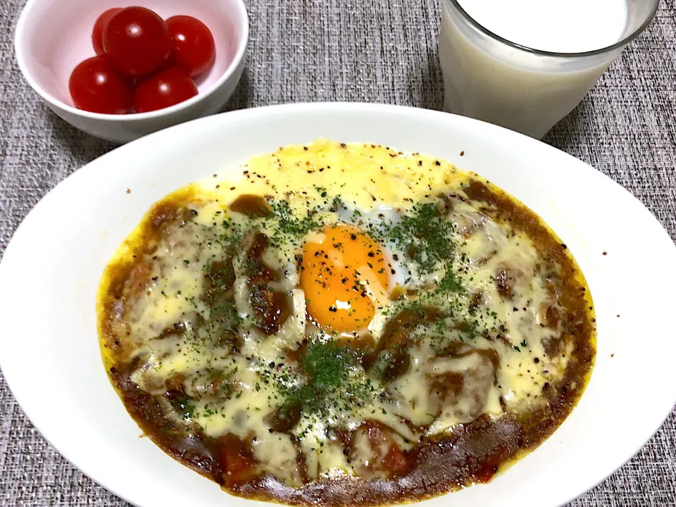 カレー3日目のドリア|はせさん