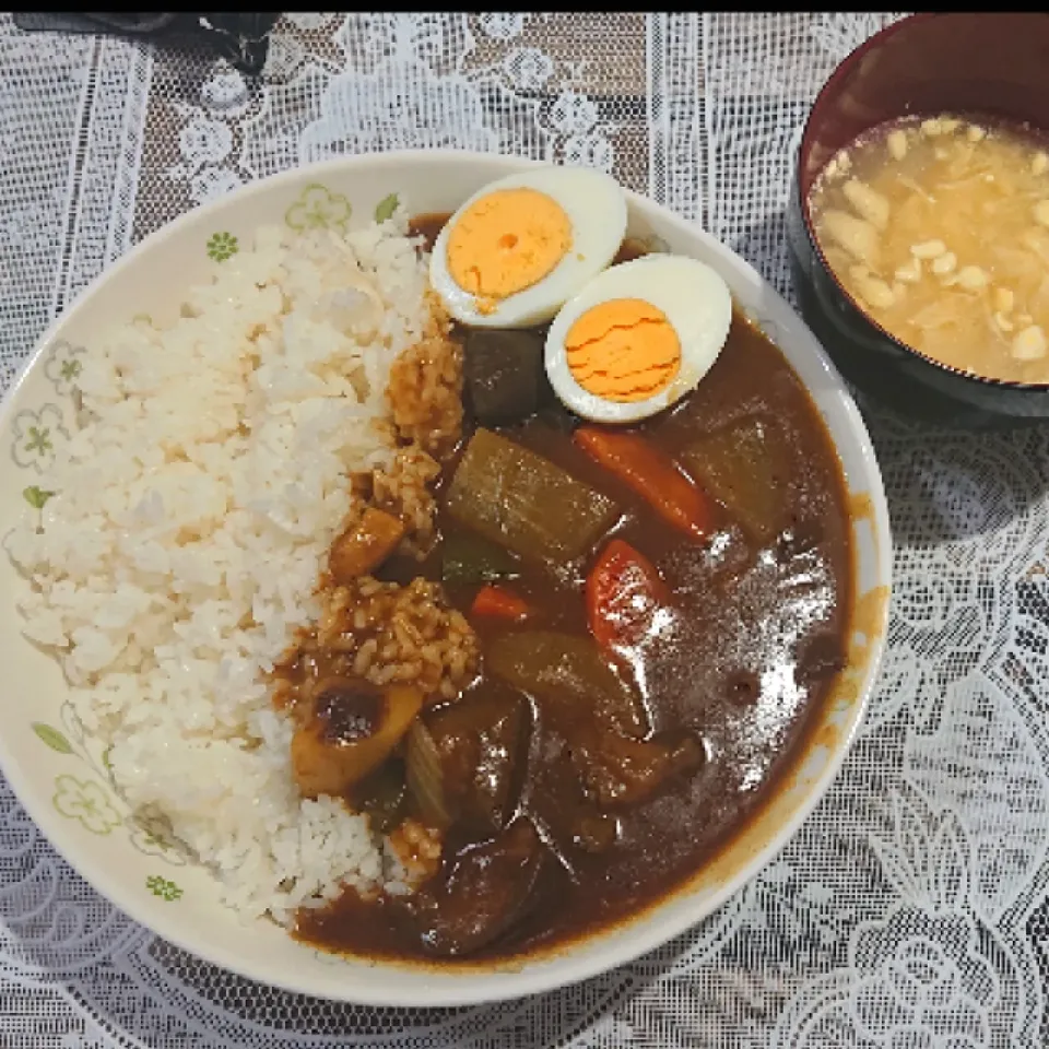 夏野菜カレー
卵スープ|はるさん