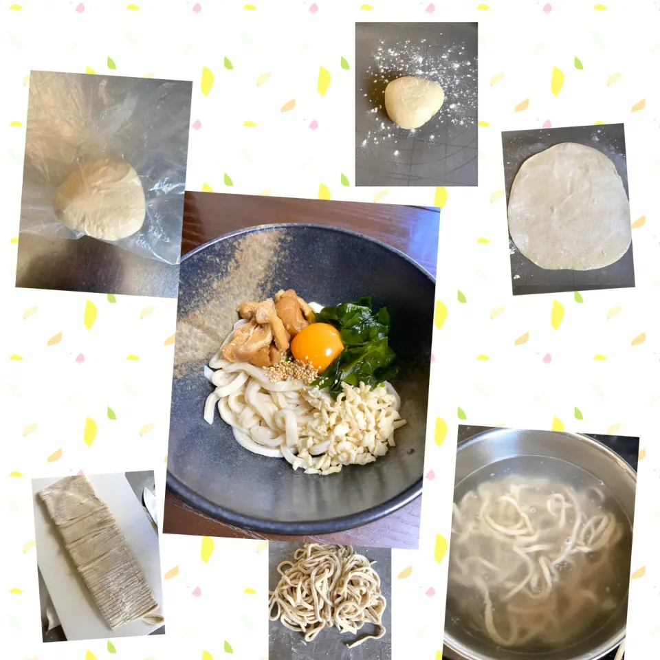 Snapdishの料理写真:お初！手打ちうどん|TOMOさん