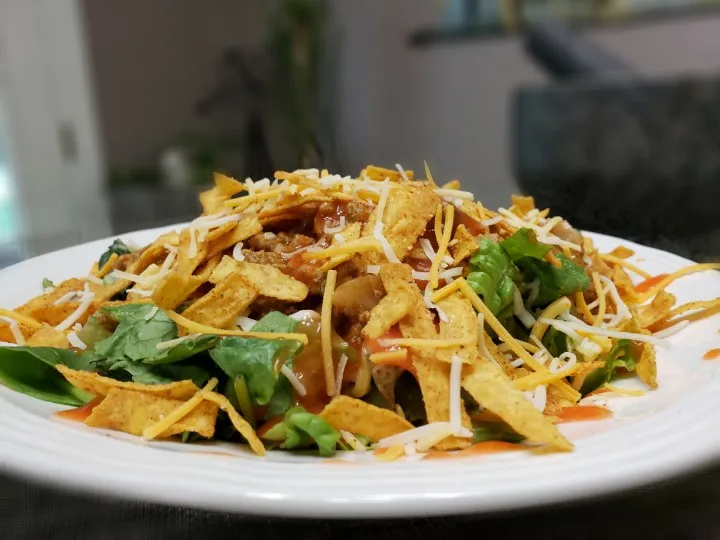 Taco Salad (-tomato -sour cream)
6 Ketocarbs / 6 WW Points|Jesse Smithさん