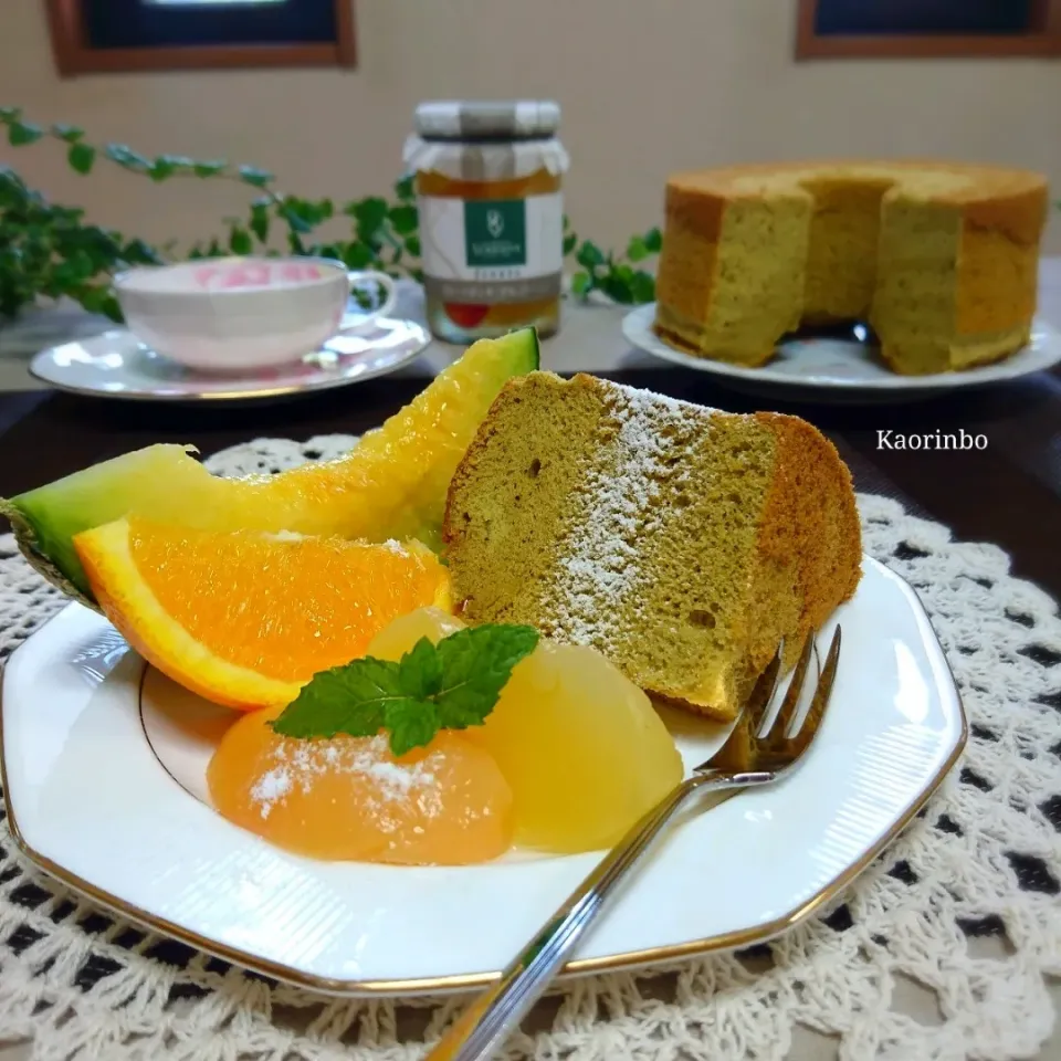 Snapdishの料理写真:シフォンケーキ|Kaorinboさん